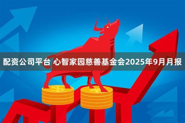 配资公司平台 心智家园慈善基金会2025年9月月报